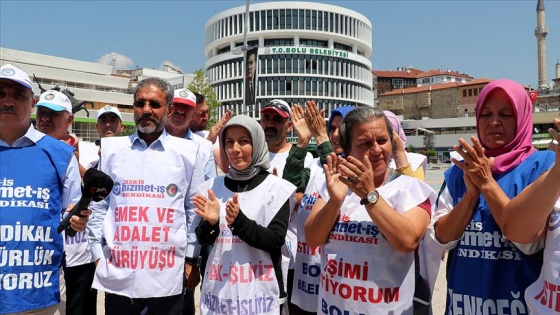 İşlerine dönmek için 100 gündür eylem yapıyorlar