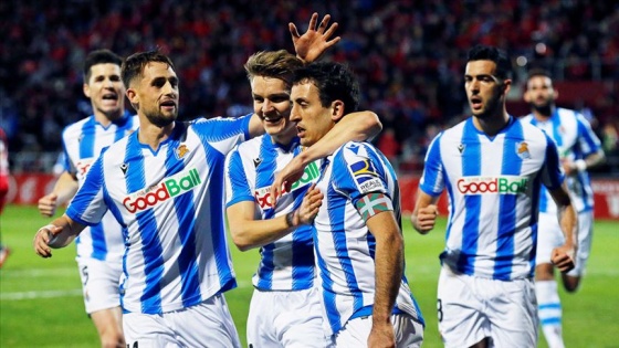 İspanya Kral Kupası'nda Real Sociedad 32 yıl sonra finalde