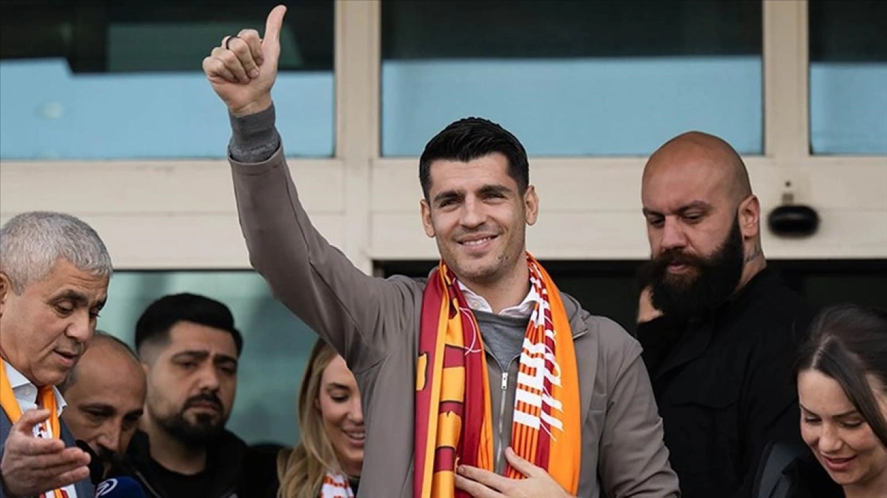 İspanyol golcü Alvaro Morata Galatasaray'da