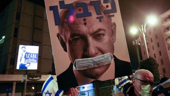 İsrail'deki Netanyahu karşıtı gösterilerde 27 kişi gözaltına alındı