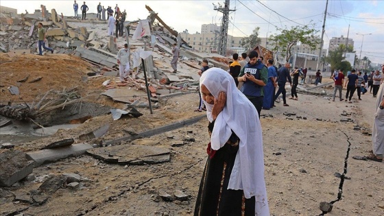 İsrail'in Gazze Şeridi'ne düzenlediği saldırılarda şehit sayısı 72'ye yükseldi