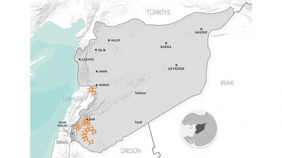 İsrail'in Suriye'deki saldırıları ülkenin güneyinde yoğunlaşıyor