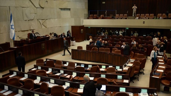 İsrail Meclis Başkanı'ndan 'toprak karşılığı barış' ilkesi için 'maskaralık'