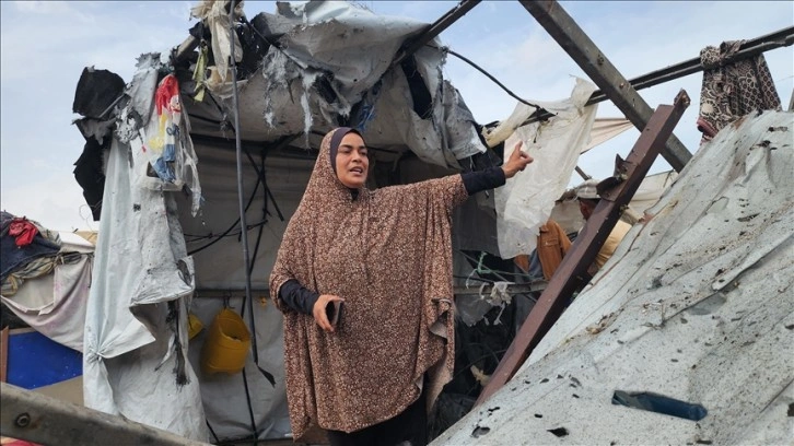 İsrail ordusu Han Yunus'ta Filistinlilerin sığındığı çadırları bombaladı, 3 kişi öldü