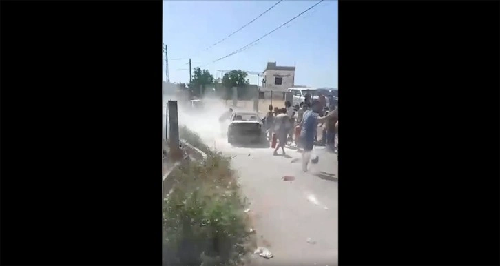 İsrail ordusu Lübnan’ın güneyinde bir aracı hedef aldı