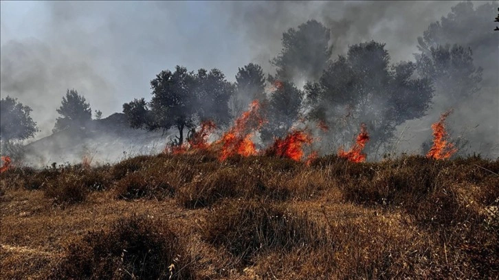 İsrail ordusu, Lübnan'ın güneyinde yangın çıkarmak için 