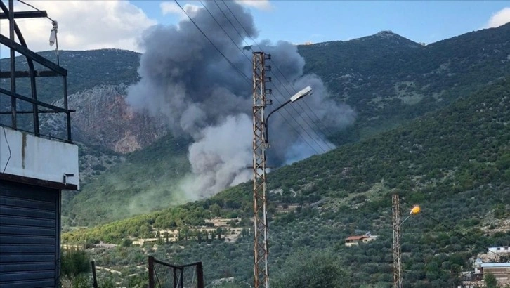 İsrail ordusunun Lübnan'ın güneyine düzenlediği hava saldırısında 9 kişi yaralandı