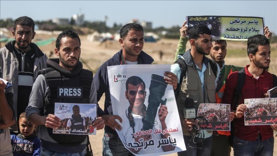 İsrail 'yasa' bahanesiyle Filistinli gazetecileri hedef alıyor
