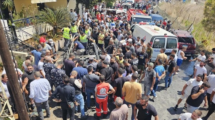 İsrail'den Lübnan'ın güneyinde seyir halindeki bir araca İHA saldırısı