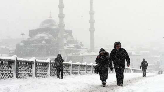 İstanbul'a hafta sonu kar geliyor