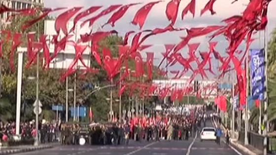 İstanbul'da 29 Ekim coşkusu