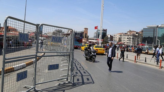 İstanbul'da bazı caddeler 1 Mayıs etkinlikleri sebebiyle trafiğe kapatıldı