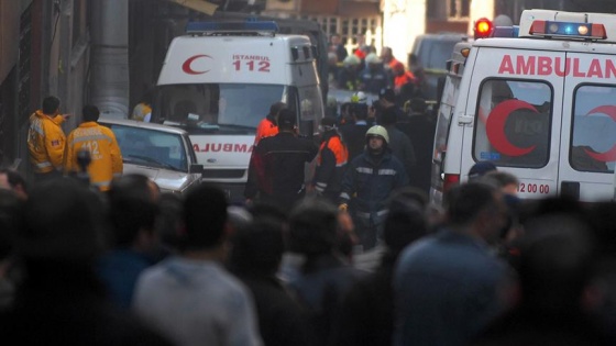 İstanbul'da binada patlama