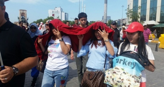 İstanbul'da bunaltıcı nem etkisi