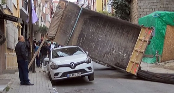 İstanbul’da faciadan dönüldü! 5 dakikayla ölümden kurtuldu