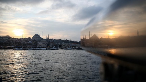 İstanbul'da gün batımı