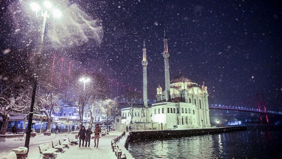 İstanbul'da kar etkili olacak