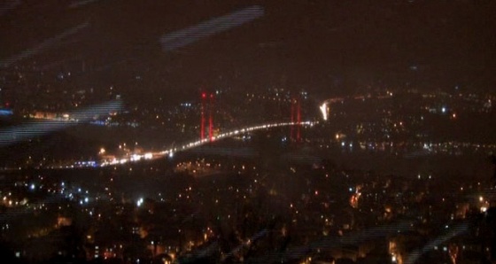 İstanbul’da karla karışık yağmur gece boyunca etkili oldu