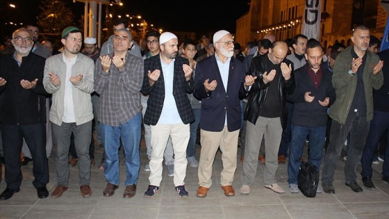 İstanbul'da Keşmir protestosu