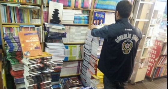 İstanbul'da korsan kitap operasyonu