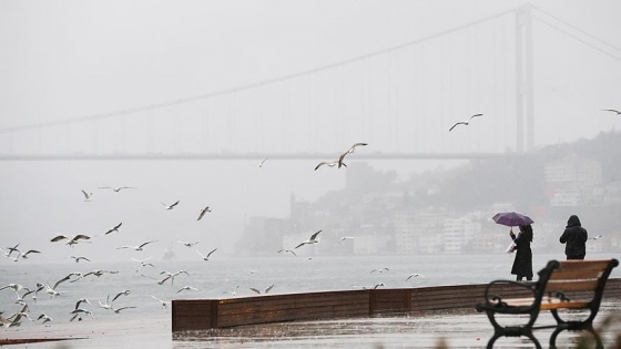 İstanbul'da kuvvetli yağış