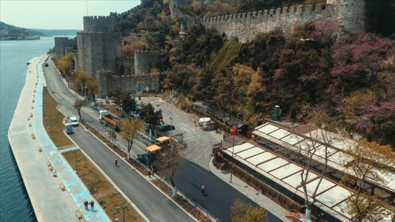 İstanbul&#039;da sokağa çıkma kısıtlamasında yol ve meydanların bakım ve onarımı yapıldı