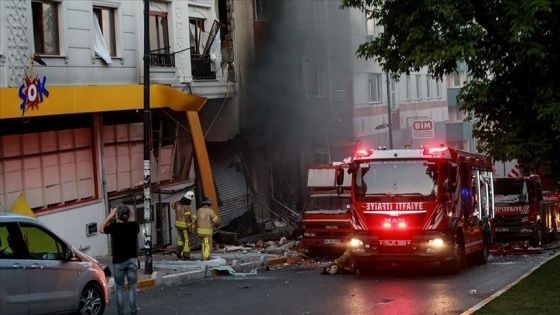 İstanbul'da tekstil atölyesinde patlama: 1 ölü, 10 yaralı