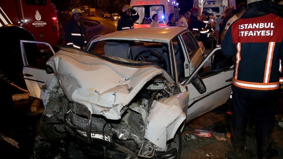 İstanbul'da trafik kazası: 3 ölü, 3 yaralı