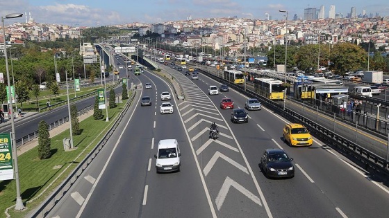 'İstanbul'da trafik yoğunluğu yüzde 17 azaldı'