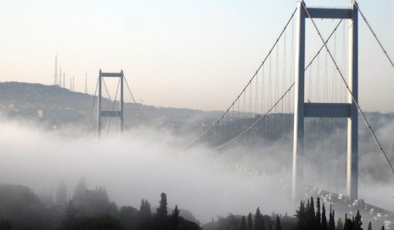İstanbul'da yoğun sis