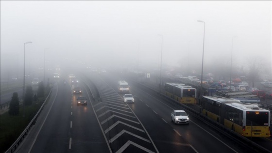 İstanbul'da yoğun sis etkili oluyor