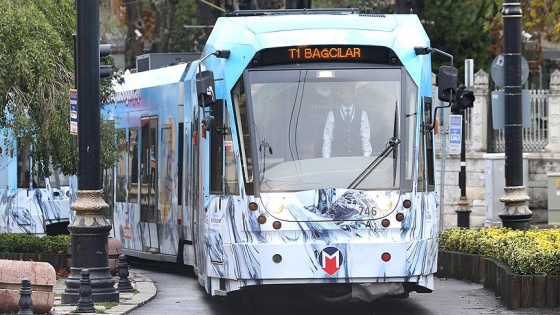 İstanbul'daki tramvay hattında arıza