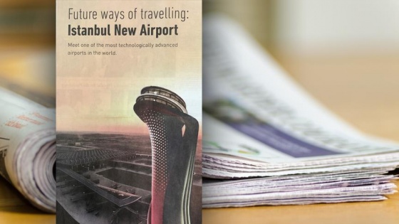 İstanbul Havalimanı için NYT'de tam sayfa ilan