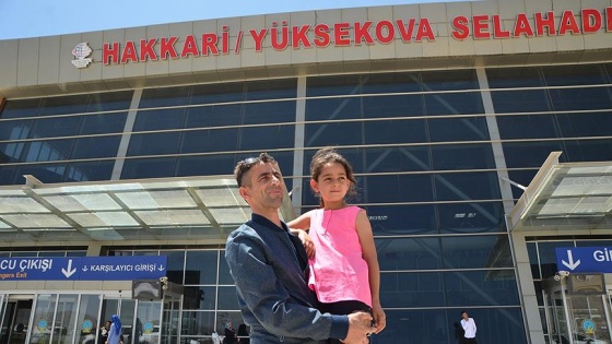 İstanbul hayali gerçekleşen Yağmur Yüksekova'ya döndü