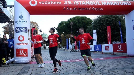 İstanbul Maratonu kapsamında hazırlık koşuları yapıldı