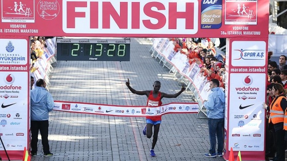 İstanbul Maratonu'nda yabancılar kazanıyor