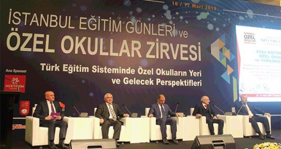 ‘İstanbul Özel Okullar Zirvesi’ gerçekleşti