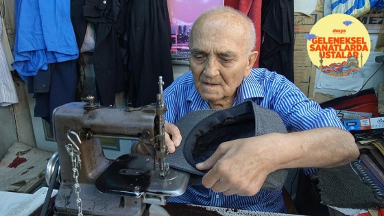 İstanbul'un tek şapka ustası