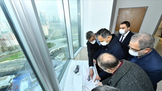 İstanbul Valisi Ali Yerlikaya Seyrantepe Hastanesi'ndeki çalışmaları inceledi