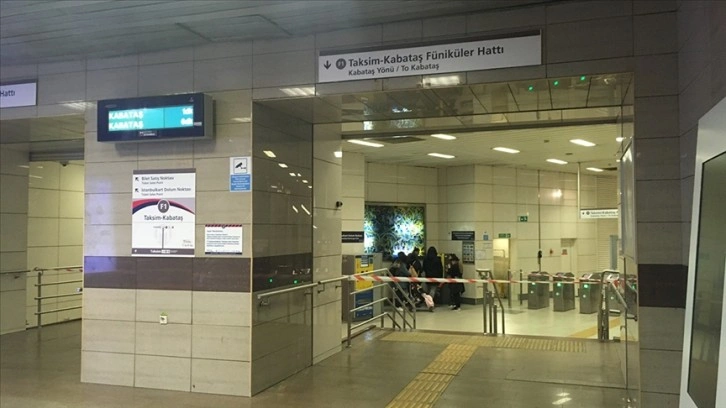 İstanbul’da bazı metro istasyonları ve Taksim-Kabataş füniküler hattı geçici olarak çalışmayacak