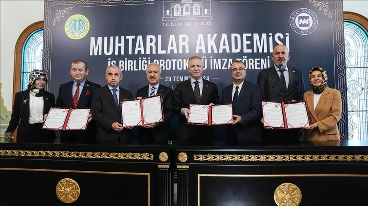 İstanbul'da görev yapan 961 muhtar "Muhtarlar Akademisi"nde eğitim alacak