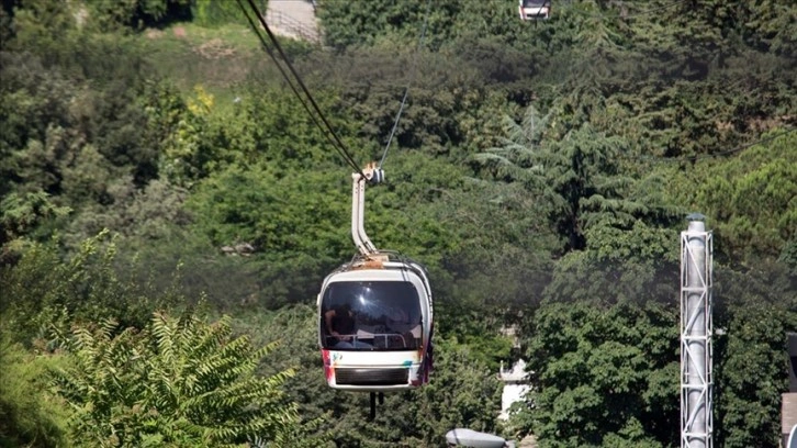 İstanbul'da Maçka-Taşkışla Teleferik Hattı olumsuz hava koşulları yüzünden kapatıldı