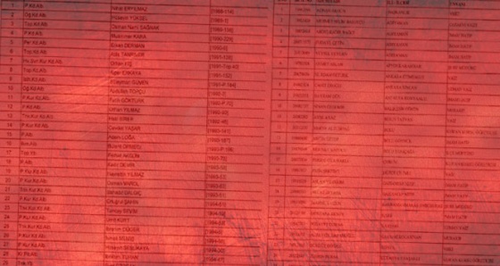 İşte ihraç edilenlerin tam listesi