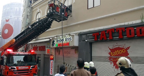 İstiklal Caddesi’nde restoran yangını korkuttu