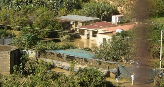 İtalya’daki yıkım havadan görüntülendi