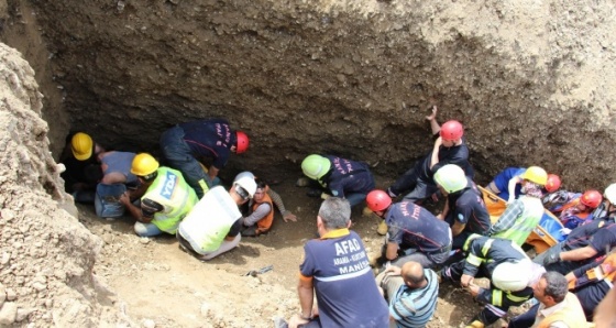 İtfaiyenin hızı işçilerin hayatını kurtardı