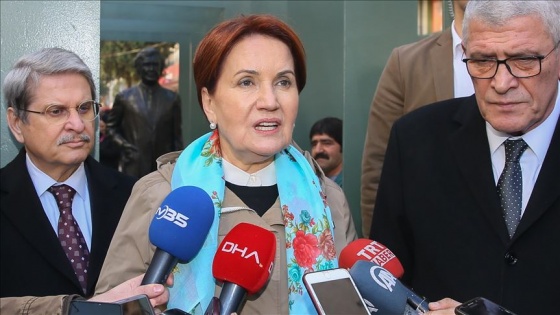 İYİ Parti Genel Başkanı Akşener'den İmamoğlu'nun Erzurum tatili açıklaması