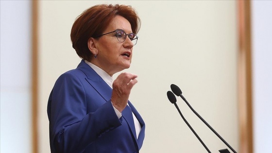 İYİ Parti Genel Başkanı Akşener: Kuraklığa maruz kalmış illerimizi tabii afet bölgesi ilan edin