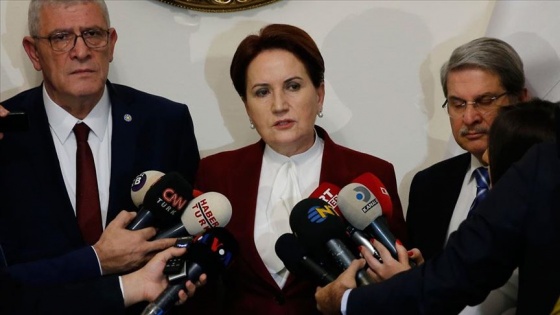 İYİ Parti Genel Başkanı Akşener: Tezkereye 'hayır' oyu verme kararı aldık