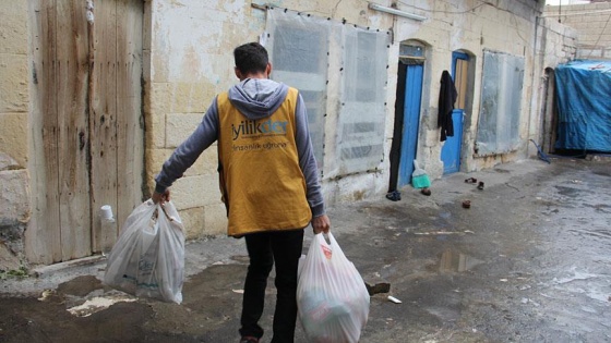 İYİLİKDER'den Kilis'teki Suriyeli ailelere yardım